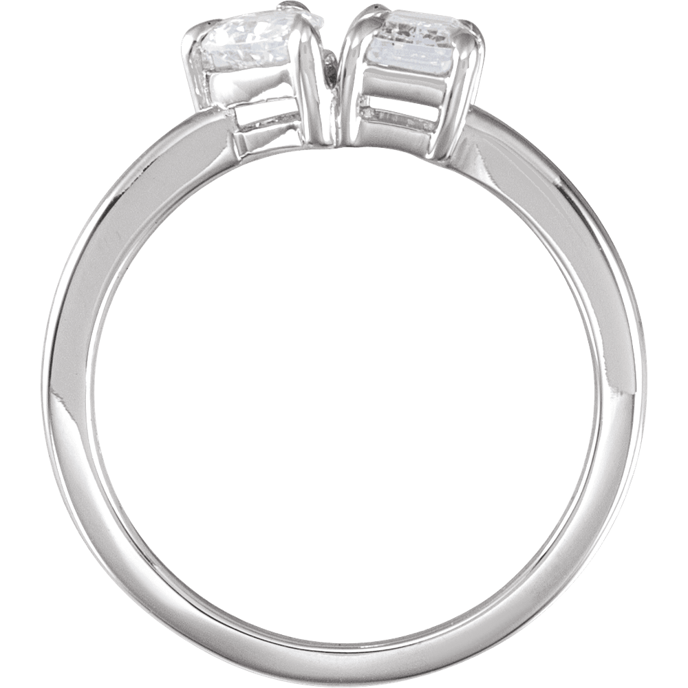Pippa Two Stone Lab Diamond Ring