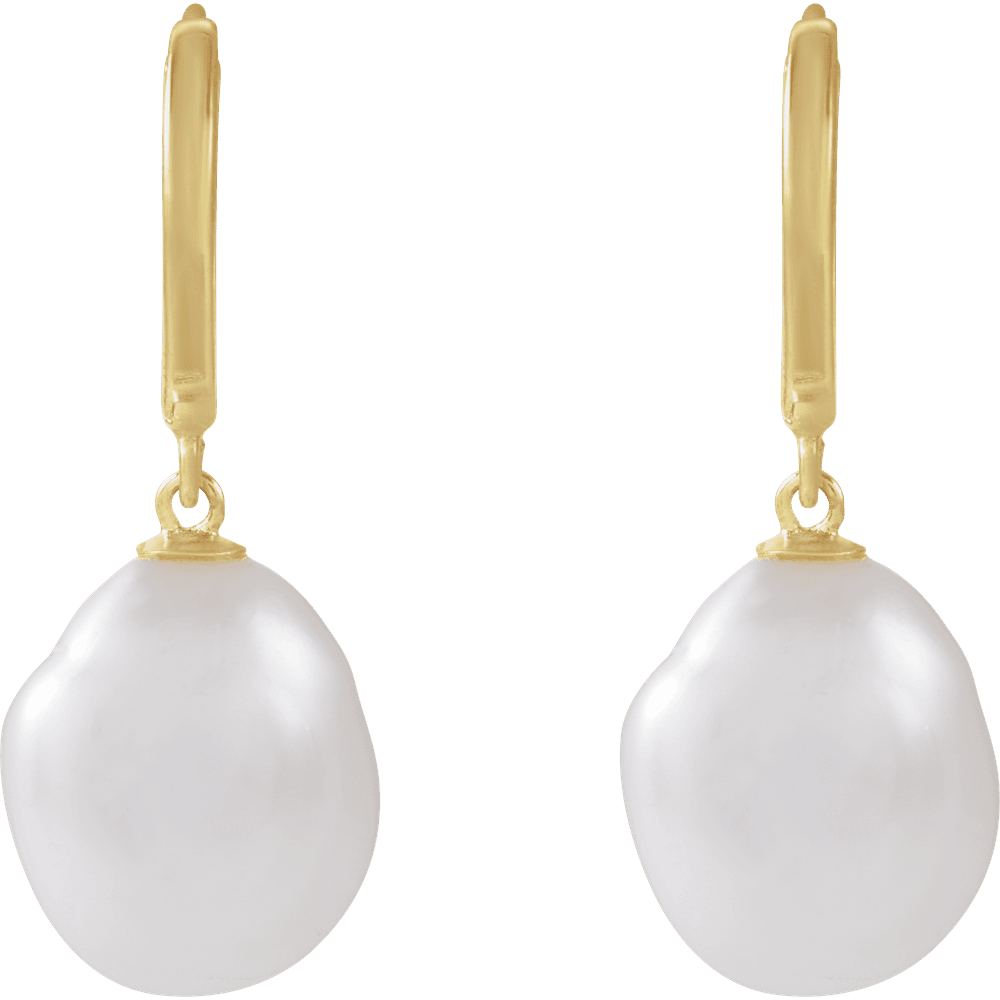 Willow Pearl Hoops