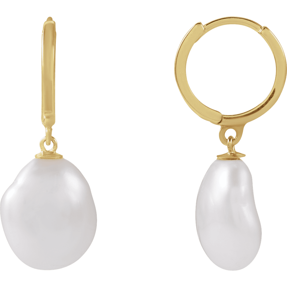 Willow Pearl Hoops