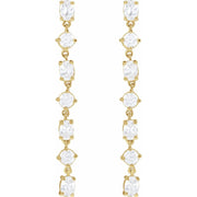 Sofia Diamond Dangle Earrings