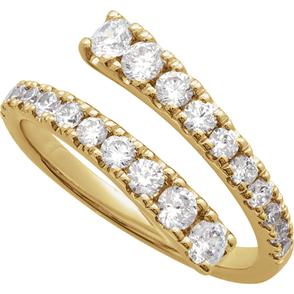 Danielle Lab Diamond Bypass Ring