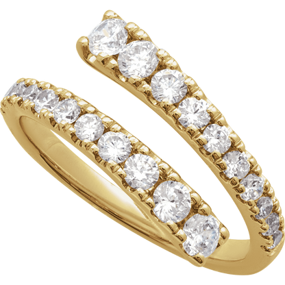Danielle Lab Diamond Bypass Ring