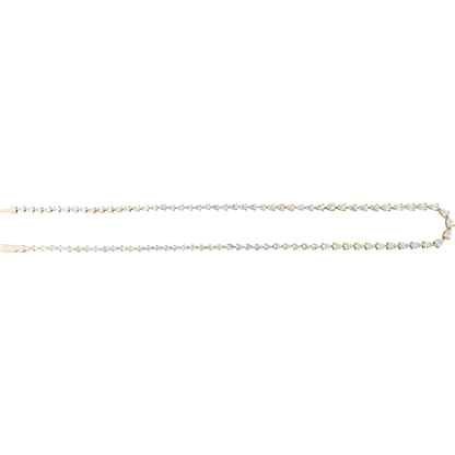 Caroline Lab Diamond Tennis Necklace