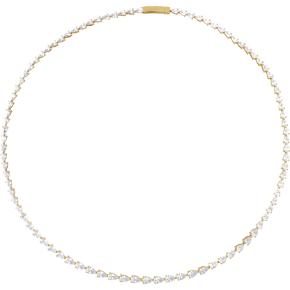 Caroline Lab Diamond Tennis Necklace