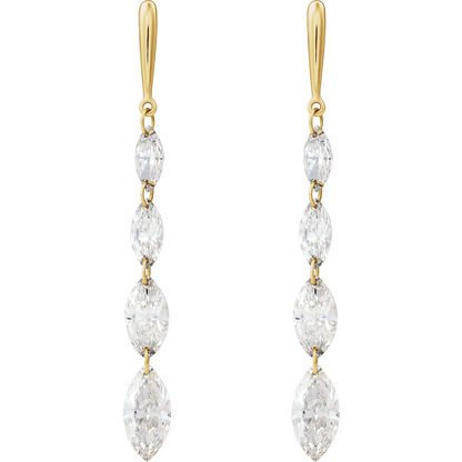 Mae Lab Diamond Marquise Earrings