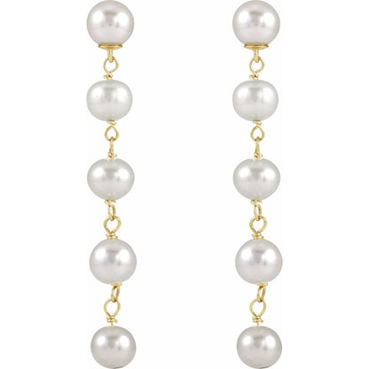 Annie Pearl Drop Earrings