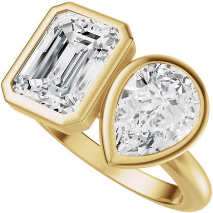 Gigi Lab Diamond Double Ring