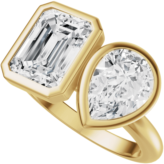 Gigi Lab Diamond Double Ring