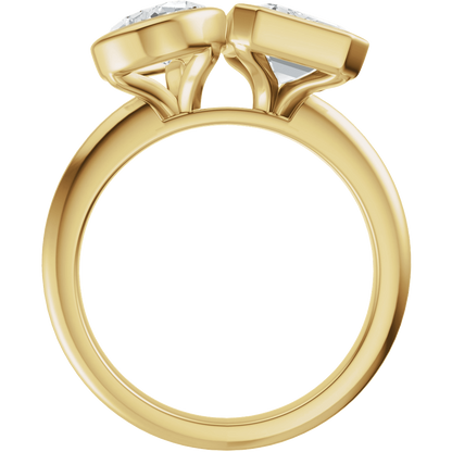 Gigi Lab Diamond Double Ring