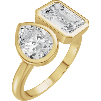 Gigi Lab Diamond Double Ring