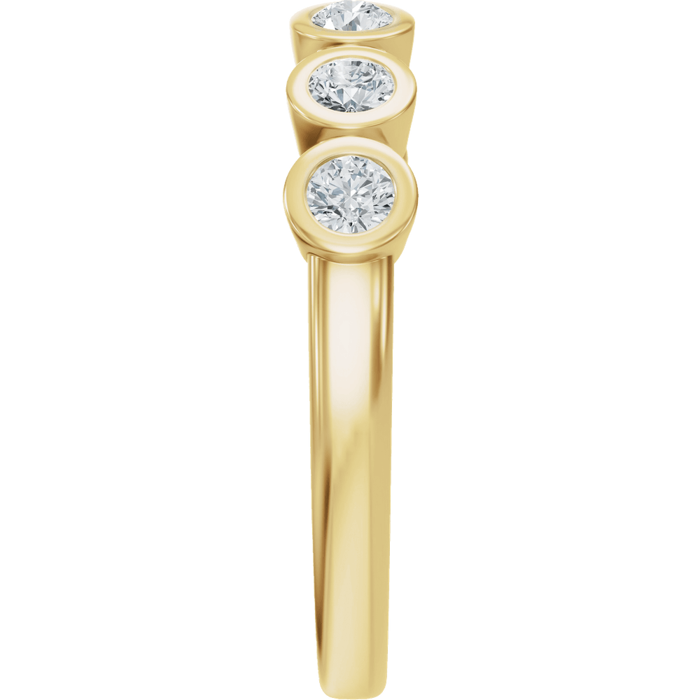 Goldie Bezel Open Ring