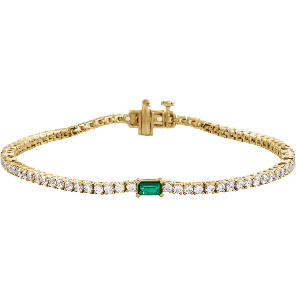 Nina Lab Diamond and Gemstone Bracelet