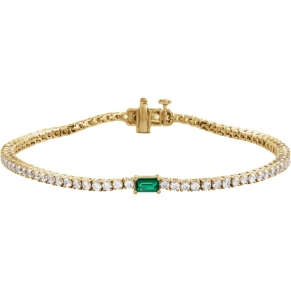 Nina Lab Diamond and Gemstone Bracelet