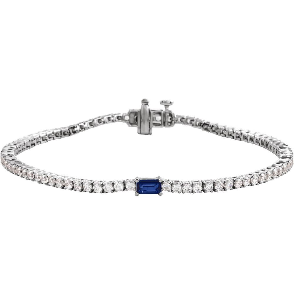 Nina Lab Diamond and Gemstone Bracelet