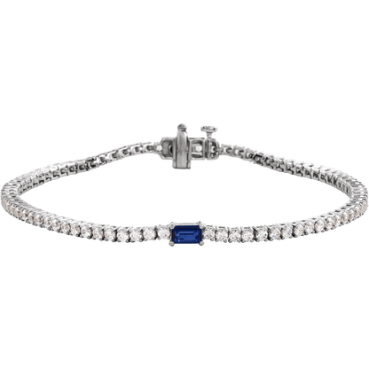 Nina Lab Diamond and Gemstone Bracelet