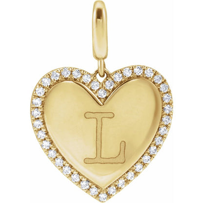 Louisa Heart Charm