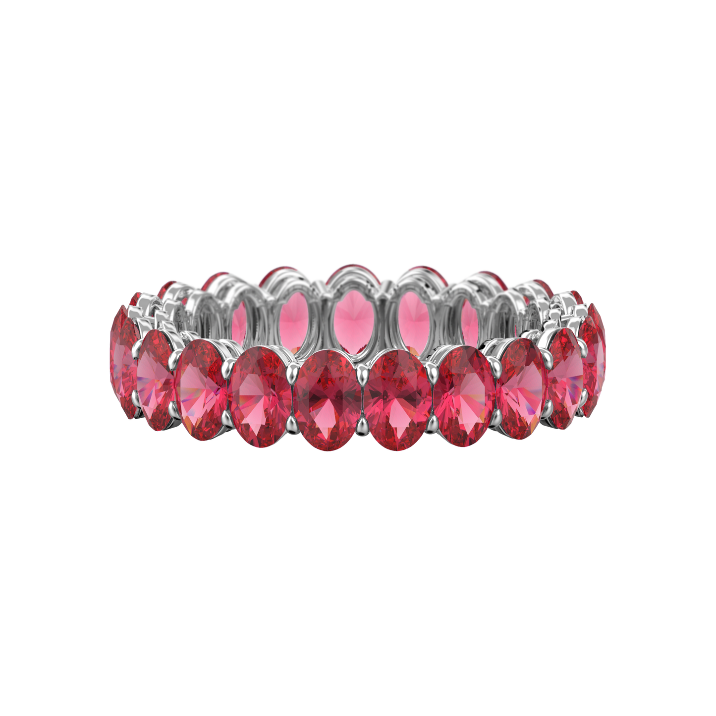 Gemstone Oval Band