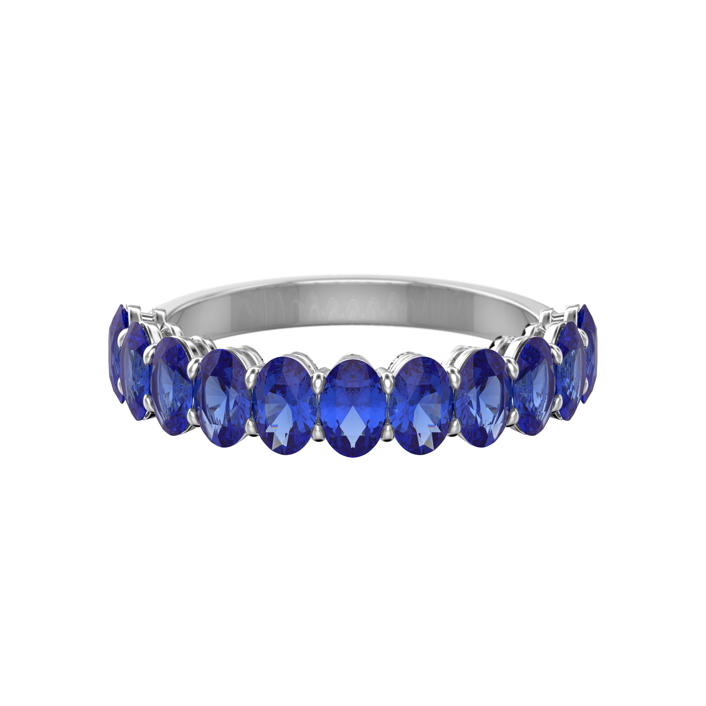Gemstone Oval Band