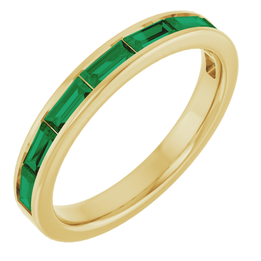 Lucy Emerald Ring