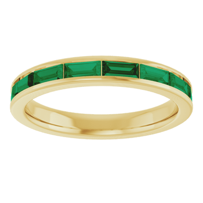 Lucy Emerald Ring