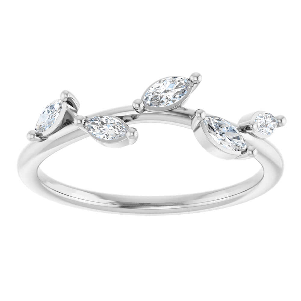 Winslow Lab Diamond Vine Ring - 14K White Gold