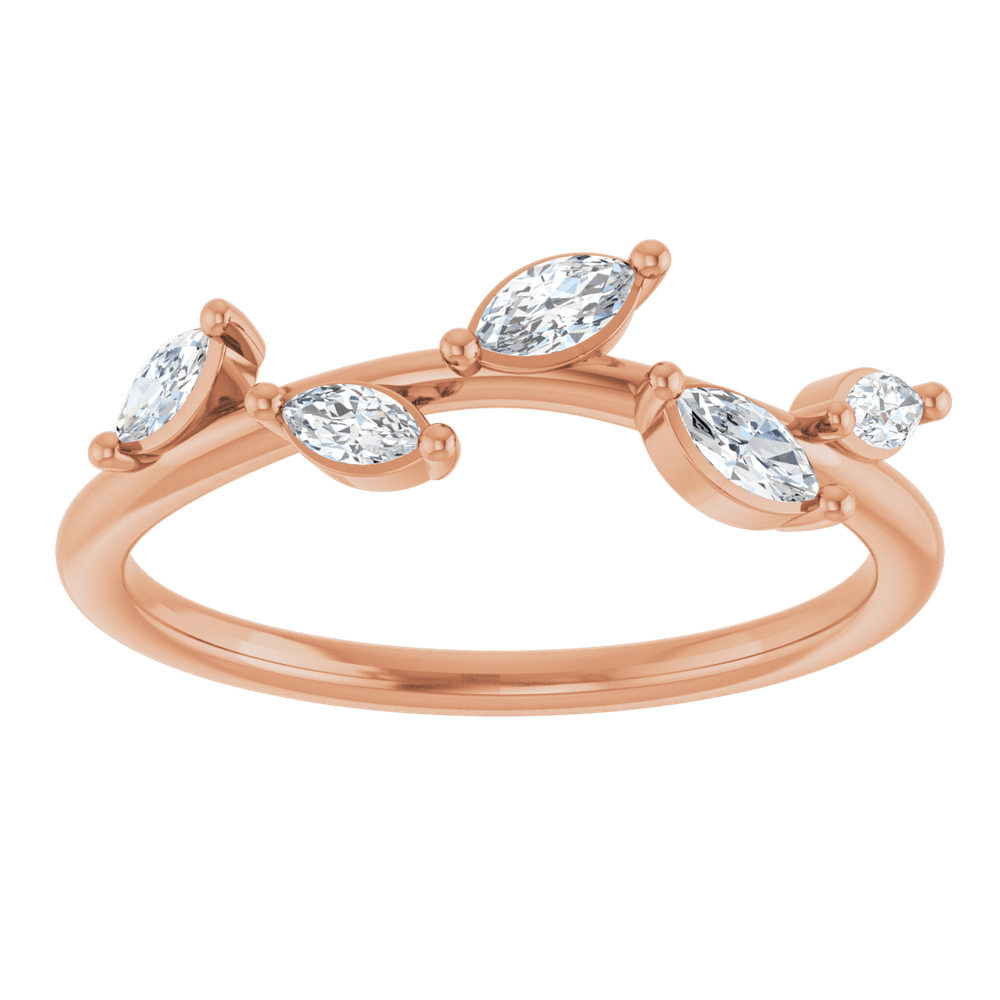 Winslow Lab Diamond Vine Ring - 14K Rose Gold