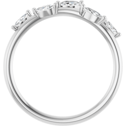 Winslow Lab Diamond Vine Ring - 14K White Gold