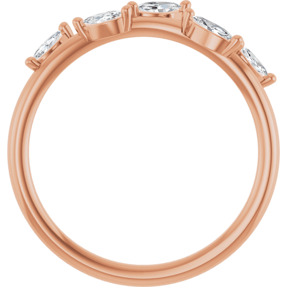 Winslow Lab Diamond Vine Ring - 14K Rose Gold