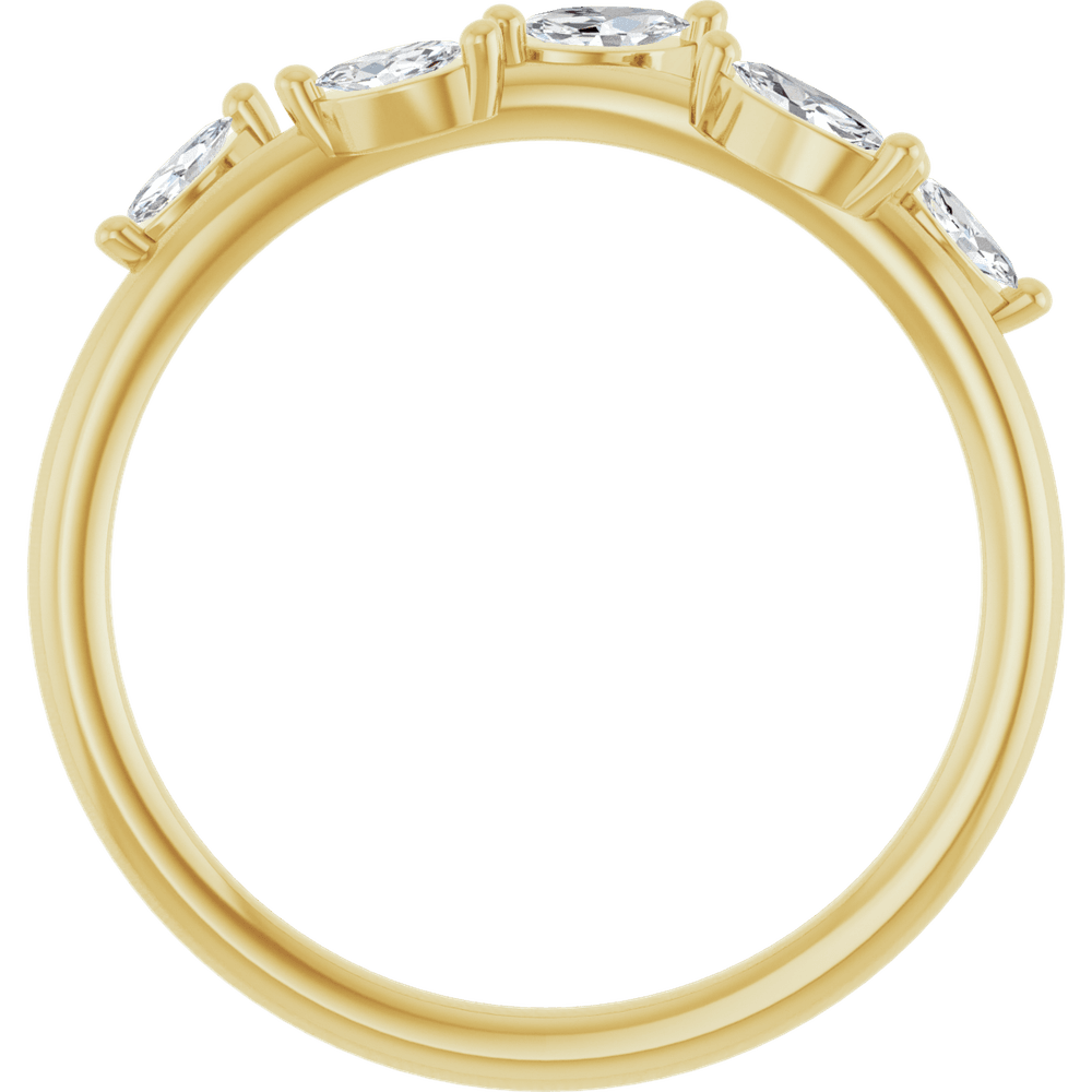 Winslow Lab Diamond Vine Ring - 14K Yellow Gold