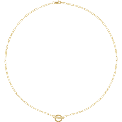 Janie Paperclip Necklace