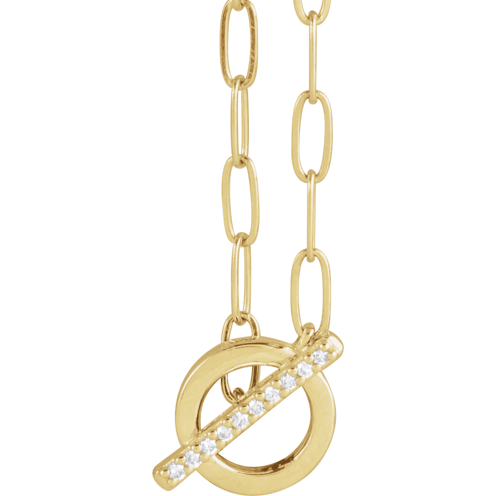 Janie Paperclip Necklace