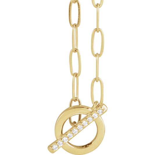Janie Paperclip Necklace