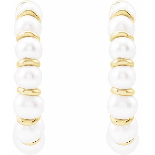 Pearl Mini Hoop
