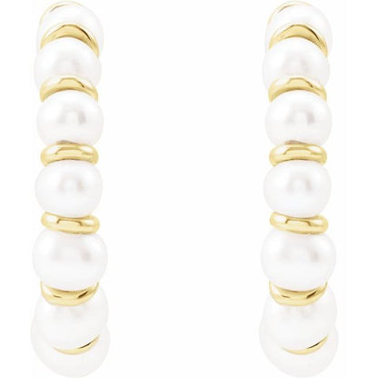 Pearl Mini Hoop