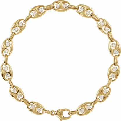 Diamond Mariner Bracelet