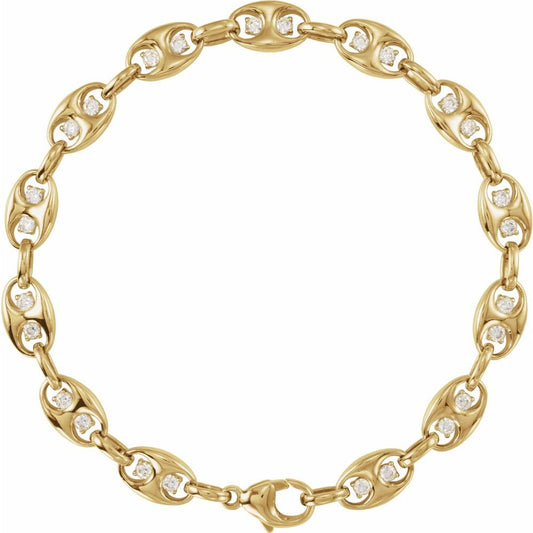 Diamond Mariner Bracelet