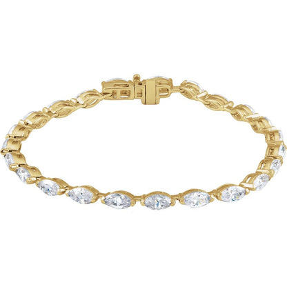 Steph Marquise Lab Diamond Tennis Bracelet