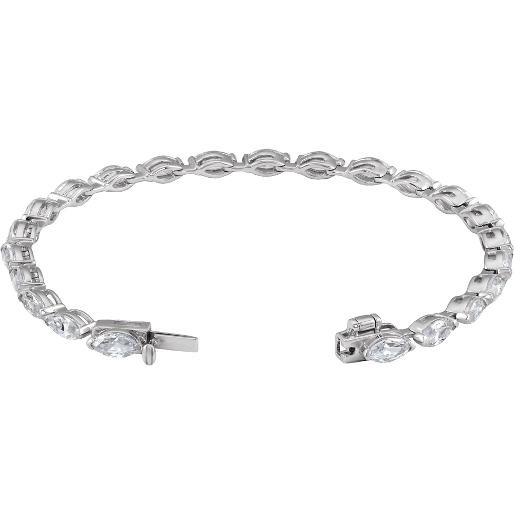 Steph Marquise Lab Diamond Tennis Bracelet