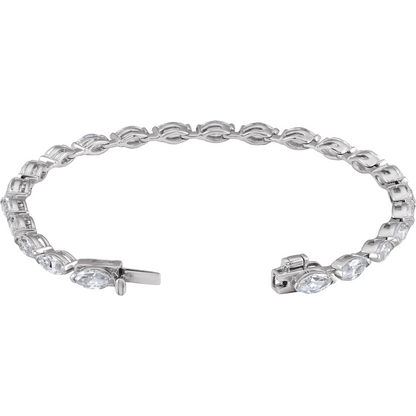 Steph Marquise Lab Diamond Tennis Bracelet