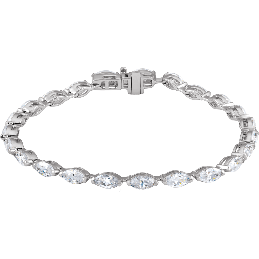 Steph Marquise Lab Diamond Tennis Bracelet