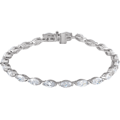 Steph Marquise Lab Diamond Tennis Bracelet