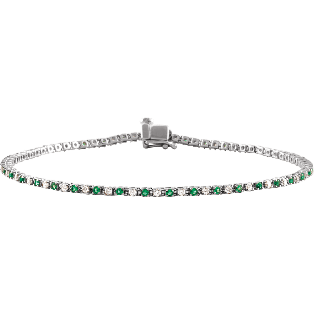 Emery Diamond Line Bracelet
