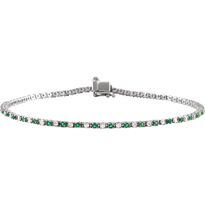 Emery Diamond Line Bracelet