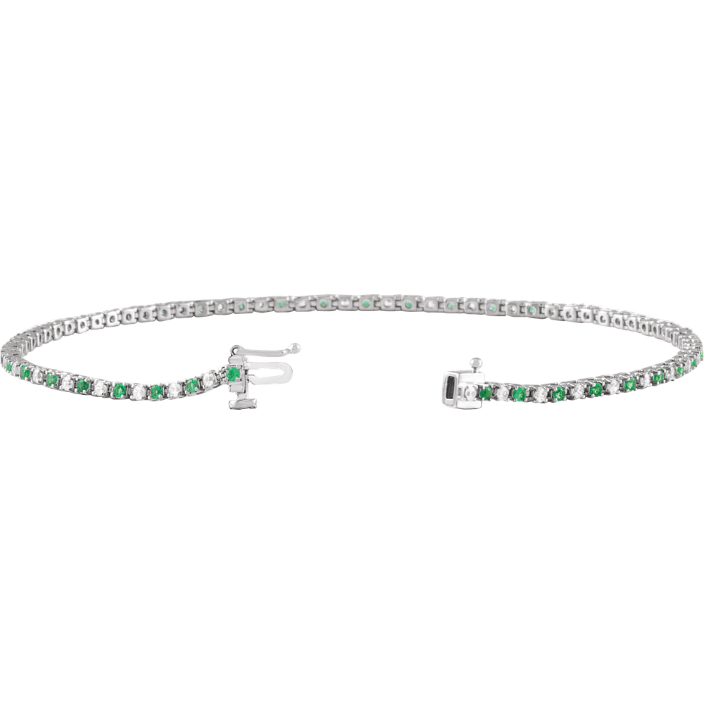 Emery Diamond Line Bracelet
