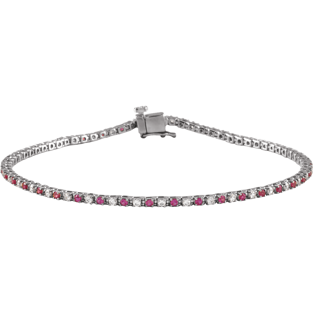 Emery Diamond Line Bracelet