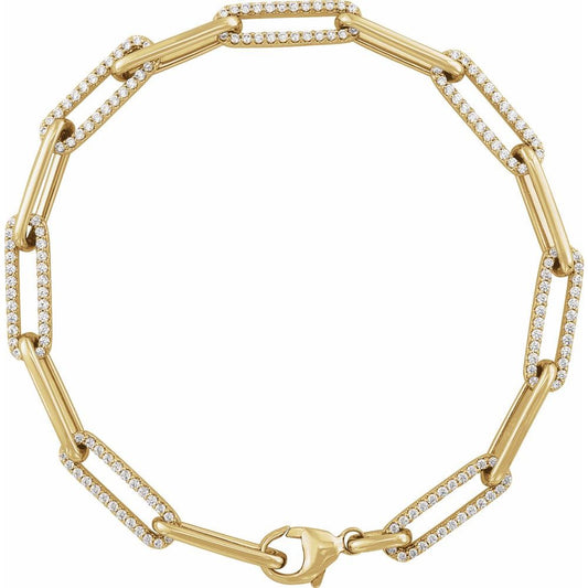 Diamond Link Bracelet