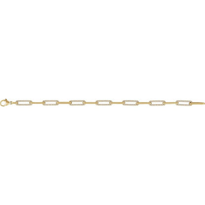 Diamond Link Bracelet