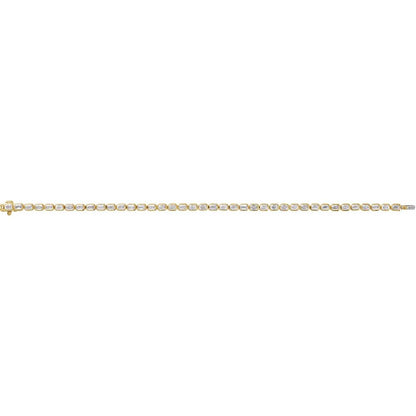 Clara Emerald Lab Diamond Tennis Bracelet