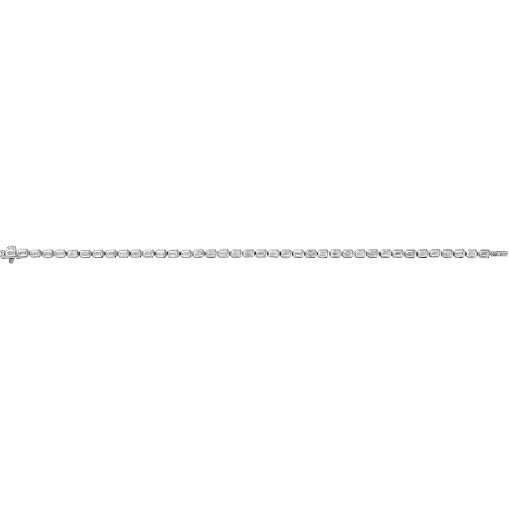 Clara Emerald Lab Diamond Tennis Bracelet