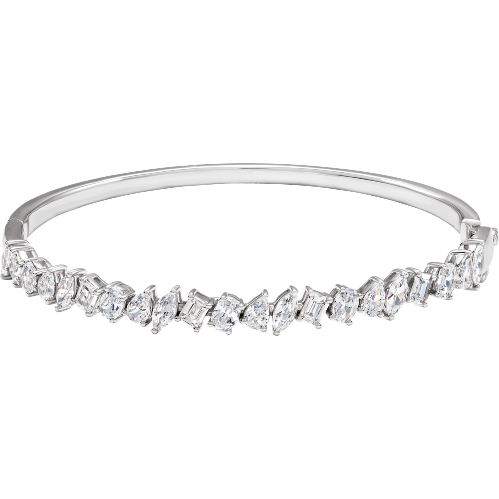 Ada Multi Shape Lab Grown Diamond Bangle